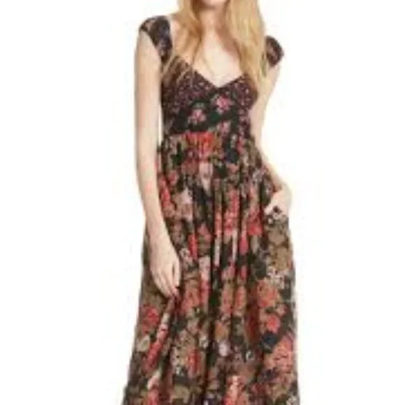 Free People Love You Midi Dress - Picture 3 of 9